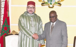 S.M le Roi  représenté par Habib El Malki aux festivités du 60ème anniversaire de l'indépendance du Ghana