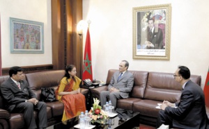 Le président de la Chambre des représentants s'entretient avec l’ambassadeur de l’Inde à Rabat