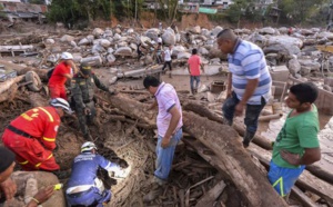 La Colombie en deuil, plus de  200 morts dans une coulée de boue