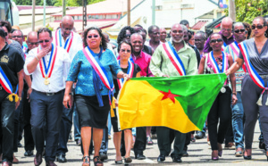 La Guyane réclame  un statut particulier