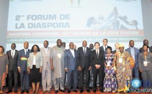 Participation de Abdelkrim Benatiq au Forum de la diaspora ivoirienne