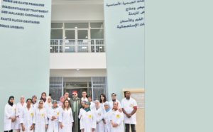 S.M. le Roi inaugure un Centre de soins de santé primaires à Sidi Othmane