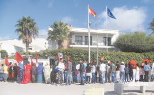 Le personnel local de l’ambassade d’Espagne poursuit son mouvement de protestation