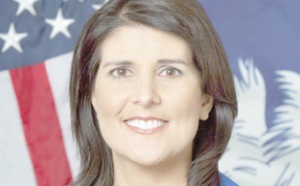Nikki Haley, la voix de la diplomatie américaine