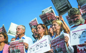 Reprise du procès du quotidien  anti-Erdogan Cumhuriyet