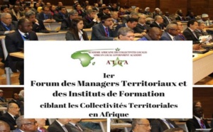 Ouverture du Forum des managers territoriaux et des instituts de formation au profit des collectivités territoriales en Afrique