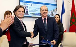 Signature à Fès d’une convention de coopération entre l’université Euromed et l’Institut français IDATE