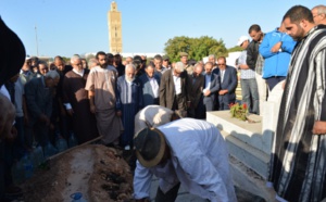 Emouvantes obsèques de Saïd Bounailate à Casablanca