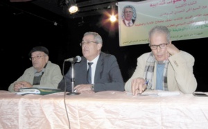 Mohamed Ben Abdelkader lors de la rencontre organisée à la Maison des jeunes de Hay Mohammadi par le secrétariat provincial de l’USFP