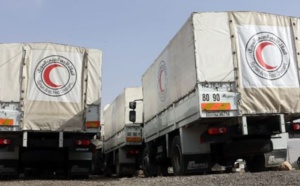 Un convoi humanitaire est entré dans la Ghouta