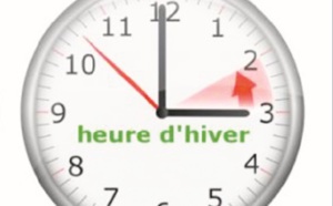 Retour à l'heure légale à partir de dimanche