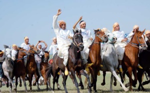 Les cavaliers des Jbalas à l'heure du Festival international “Mata”