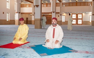 S.M le Roi, Amir Al-Mouminine, inaugure à Tanger la Mosquée “SA la Princesse Lalla Abla”