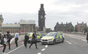 Une voiture fonce sur les barrières de sécurité du Parlement à Londres