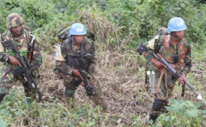 Affrontements entre Casques bleus et rebelles en  RDC