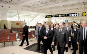 S.M le Roi inaugure le nouveau Terminal 1 de l'aéroport Mohammed V de Casablanca