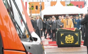 S.M le Roi lance la mise en service de la deuxième ligne du tramway de Casablanca