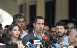 Guaido interpelle l'armée : Bloquer l'aide est un crime contre l'humanité