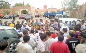 Les habitants d’Alnif protestent contre leur marginalisation : Le gouverneur de Tinghir persona non grata à Alnif