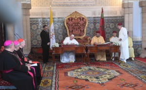 Amir Al-Moumine et S.S le Pape signent l'Appel d'Al Qods