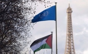 Le drapeau palestinien hissé à l'Unesco