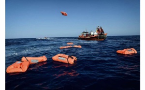 Plus de 110 migrants portés disparus après un naufrage au large de la Libye