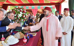 S.M le Roi préside une réception à Tanger à l'occasion de la Fête du Trône