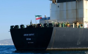 L'Iran met en garde Washington contre une saisie de son pétrolier ayant quitté Gibraltar