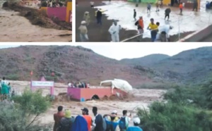 Une dizaine de citoyens emportés par les eaux près de Taroudant : Oueds en crue et conscience en décrue