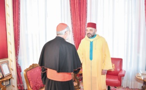 Le Souverain accorde une audience à l’archevêque de Rabat