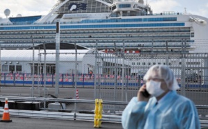 Débarquement au Japon des passagers du paquebot Diamond Princess