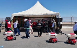 Distribution de masques aux marins pêcheurs de Dakhla