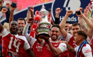 ​Aubameyang offre la Cup et l’Europe à Arsenal