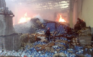 Pas de victimes mais d’importants dégâts matériels : Incendie dans une usine à Casablanca