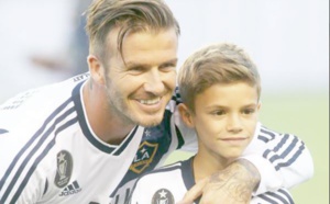 Le beau message de David Beckham à son fils Romeo pour ses 18 ans
