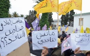 Sit-in à Rabat pour la réforme du système éducatif