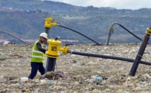 Sur une décharge des Philippines,  le méthane transformé en électricité