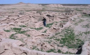 Dans le désert turkmène, une cité antique émerge peu à peu du sable