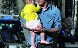 Beckham un papa poule