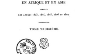 Présentation à Rabat de l'ouvrage “Voyages d'Ali Bey en Afrique et en Asie”