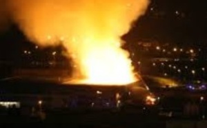 Incendie dans un entrepôt de carburant à Guelmim