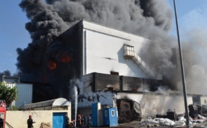 A Casablanca et à Marrakech, flammes, fumée et d’énormes dégâts