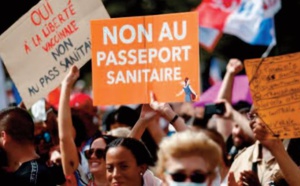 Dixième mobilisation des “ réfractaires ” à la vaccination et anti-pass en France