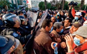 En Tunisie, manifestations anti-Saied pour l'anniversaire de la chute de la dictature