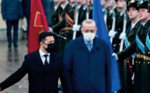 En parallèle d'efforts européens, Erdogan tente une médiation Ukraine-Russie