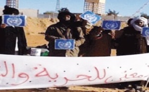 Les Rguibat Souaâd  dénoncent la répression dans les camps de Tindouf