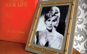 Ouverture d' un musée consacré à la star Zsa Zsa Gabor à Budapest