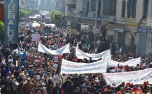 Grand succès populaire de la Marche  initiée par la FDT, la CDT et l’UMT