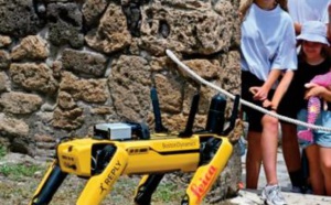 Spot, le drôle de chien-robot qui surveille les ruines de Pompéi