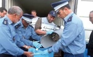 Incinération de plus de 16 tonnes de chira à Casablanca
